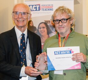 Anthony Gunning   Teacher of the year