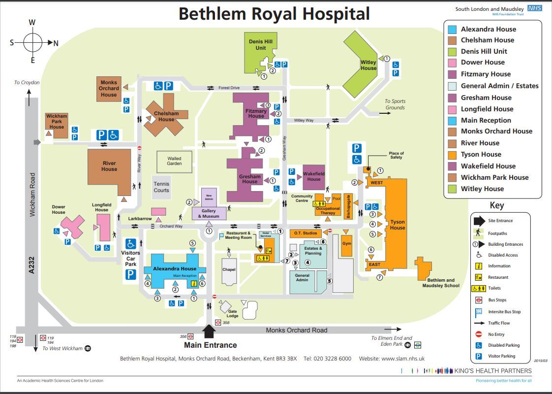 Bethlem site Map